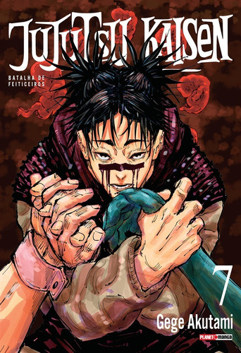 Jujutsu Kaisen: Batalha de Feiticeiros Vol. 7, de Akutami, Gege. Editora Panini Brasil LTDA, capa mole em português, 2022