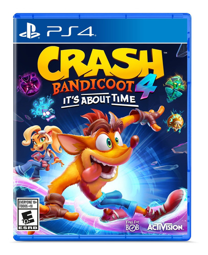 Imagen 1 de 6 de Crash Bandicoot 4 Its About Time Formato Fisico Ps4 Original