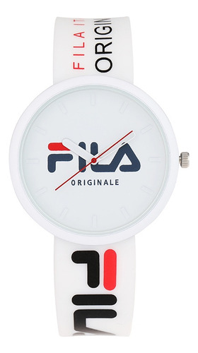 Reloj Pulsera Análogo Malla Silicona Regulable Fila