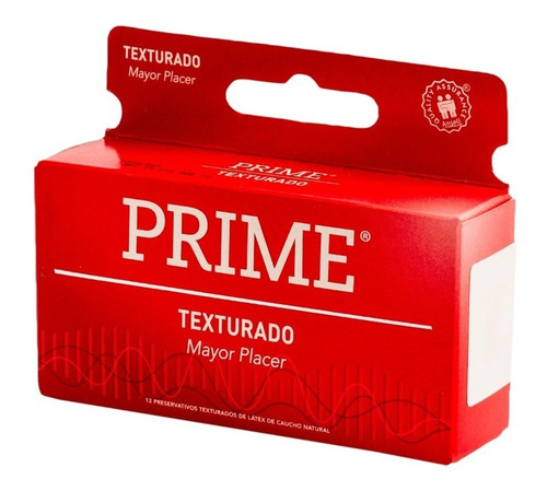 Preservativos Prime Texturado X144 Unidades Con Relieve