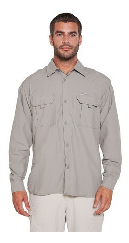 Camisa Hombre Botsuana Montagne M/l  Uv50  Secado Rápido