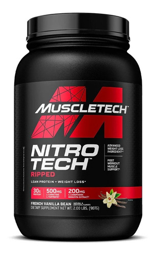 Muscletech | Nitro-tech Ripped | 2lb | French Vanilla Bean