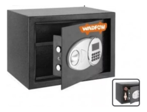 Caja Fuerte De Seguridad 25x35x25cm 19l Wadfow Wdfweb1525