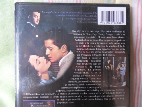 Dvd Alfred Hitchcock Pacto Siniestro (strangers On A Train)
