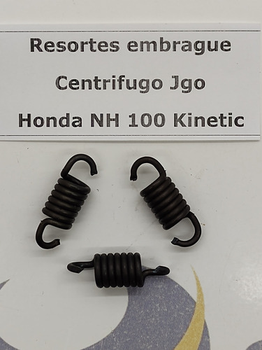 Resortes Embrague Honda Nh 100 Kinetic Jgo