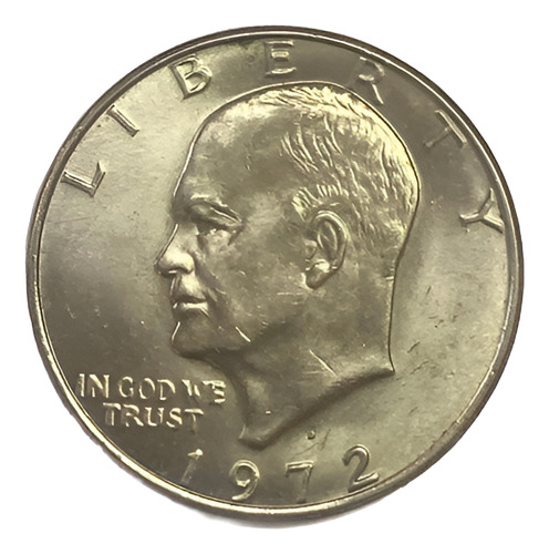 Estados Unidos - 1 Dólar De 1.972 D - Eisenhower.