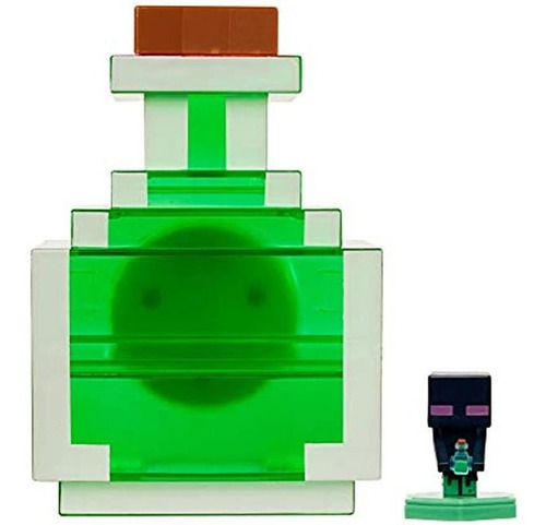 Mattel Minecraft Carry Along Potion Plus - Mini Figura Excl