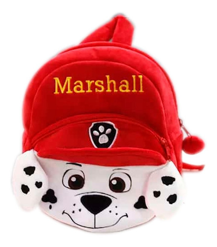 Morral Peluche Paw Patrol Patrulla Canina Maleta Escolar