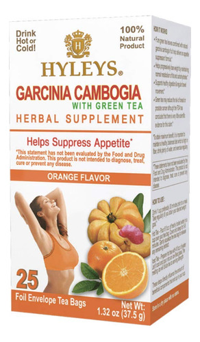 Hyleys Tea Garcinia Cambogia Té Verde Con Sabor A Naranja .