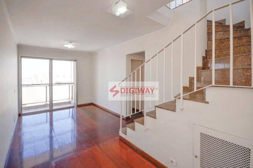 Cobertura Com 2 Dormitórios À Venda, 136 M² Por R$ 1.380.000,00 - Paraíso - São Paulo/sp - Co0056
