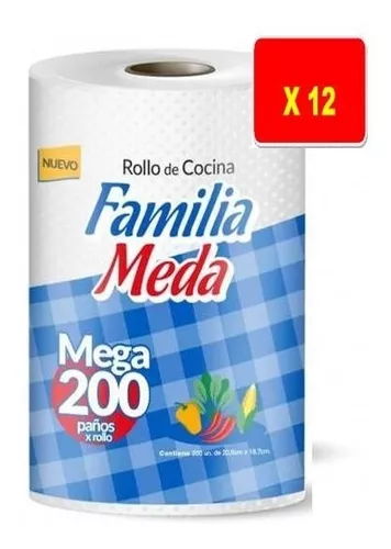 Papel de cocina FAMILIA X50hojas/1 rollo – Mercalan