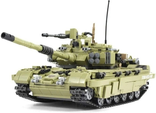 Juguete Armable Tanque Militar De 1386 Pcs 