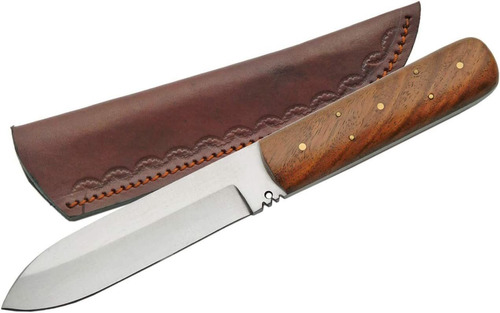 Szco Supplies 8.5 Classic Wood Handle Full-tang Fixed-blade