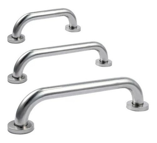 Imagen 3 de 3 de Agarradera Acero Inoxidable Cromado 50cm Peirano Safe Ab-003