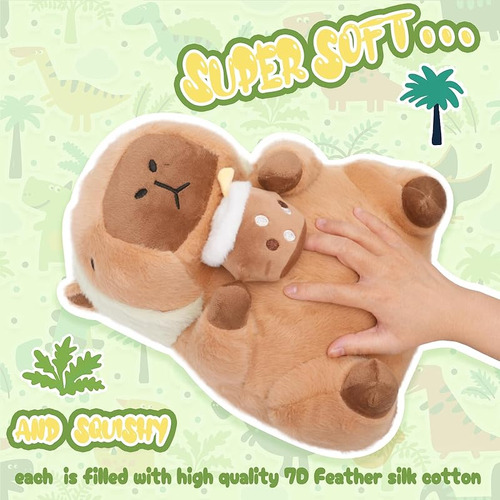 Capybara Plush, Cute Capybara Plush Pillow Kawaii