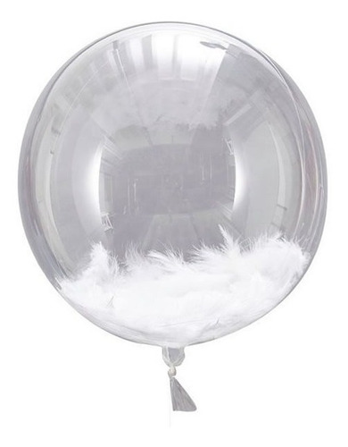 25 Globos Burbuja Pvc Jumbo Plastificado Hule Cristal 36  