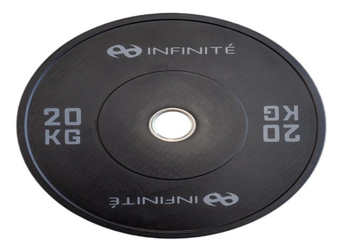 Infinité Bumper Profesional Color Negro De 20 Kg If-bpn20