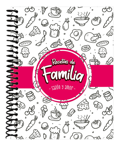 Recetario De Cocina. Recetas De Familia, Para 80 Recetas!!!