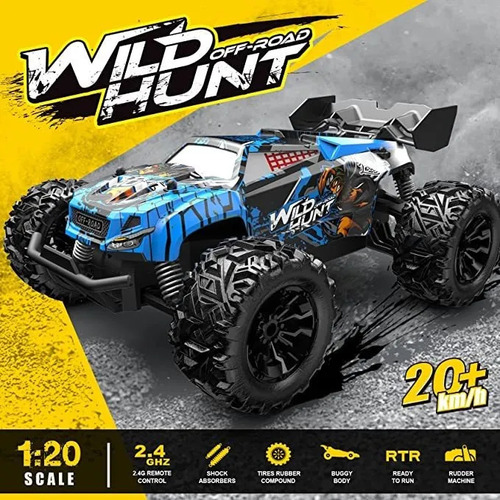 Xr Veículo Monstro De Corrida De Alta Velocidade 1:20 Com1