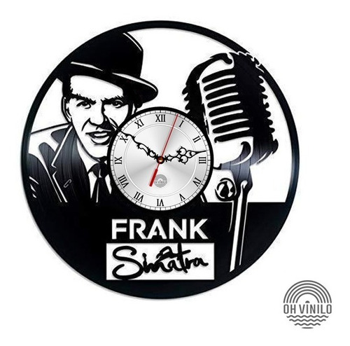 Frank Sinatra Reloj De Pared Y Escritorio Regalo Delivery