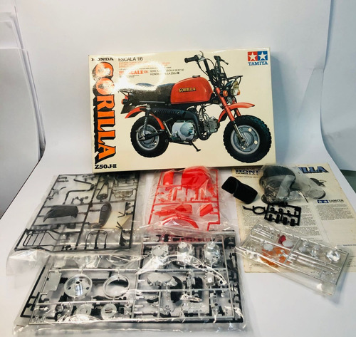 Kit P/ Montar Tamiya 1/6 Moto Honda Gorila Z50j-iii  - Usado