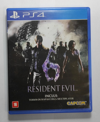 Resident Evil 6 Standard Edit  Ps4  Físico Usado