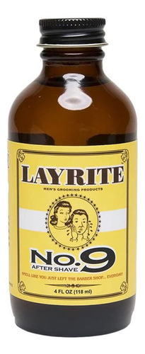 Layrite No. 9 bay Rum After Shave 4 oz