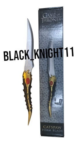 Daga Catspaw Blade Poliuretano Foamy Original Game Of Throne