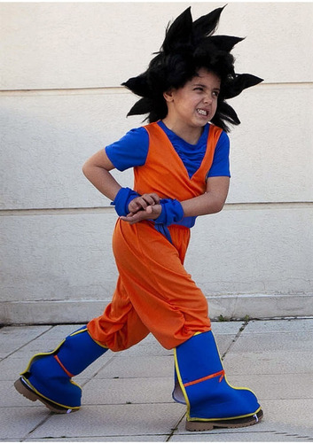 Fantasia De Cosplay Infantil De Anime Japonês Son Goku | Parcelamento sem  juros