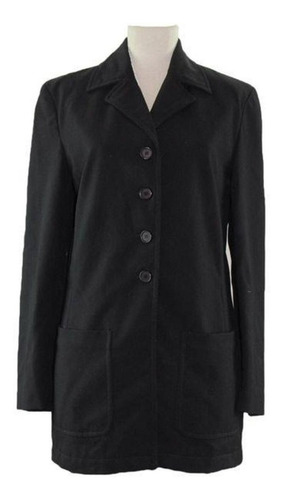 Saco Negro Ldb Personality Made N Italy Viscosa Grueso 38