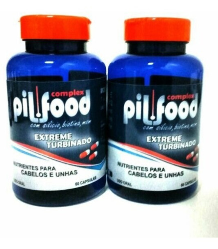 Pill Food Extreme Turbinado 120 Cápsulas - Alkans Pharma