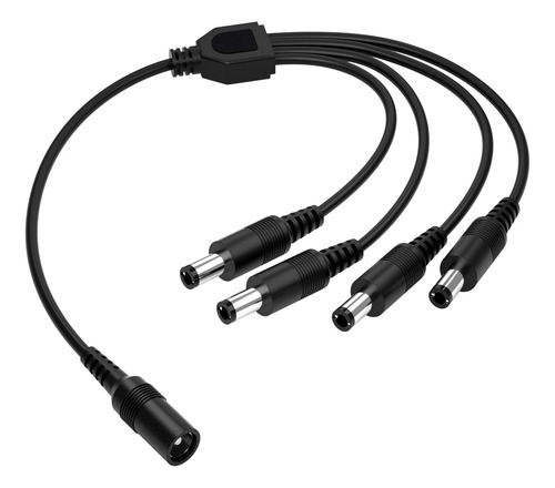 Saxxon Divisor De Energia Tipo Pulpo 2.1mm 4 Conectores A 1