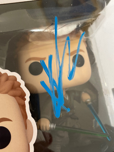 Autografo Hayden Christensen Funko Anakin Skywalker Beckett (Usado)