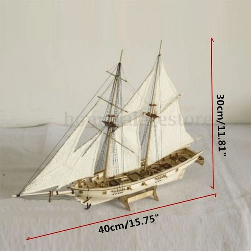 Veleiro Caravela Halcon Modelismo Naval Corte A Laser