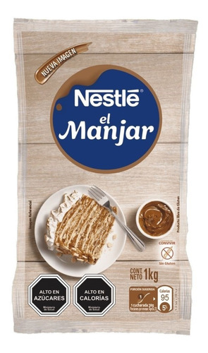Imagen 1 de 2 de Manjar Nestlé Bolsa 1 Kg
