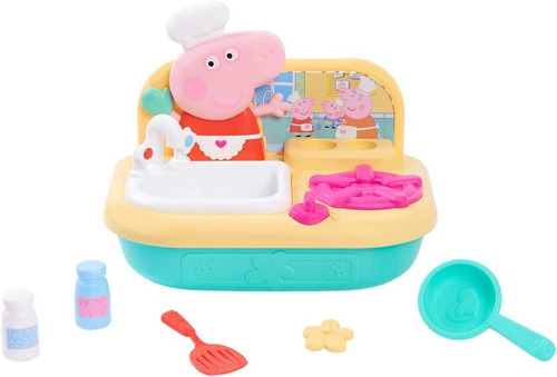 Set De Juego-cocina Con Peppa Pig Family Aventuras Envío Ya