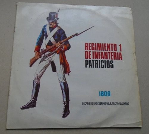 Vg Disco Vinilo Regimiento 1 De Infanteria Patricios Marcha