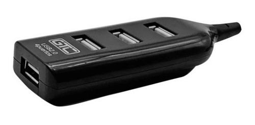 Imagen 1 de 7 de Multiplicador De Puertos Usb Hub Usb 4 Puertos