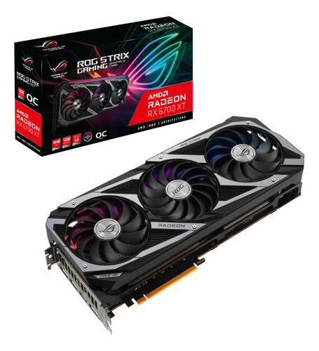 Asus Rog Strix Rx 6700 Xt Oc 12gb (Usado)