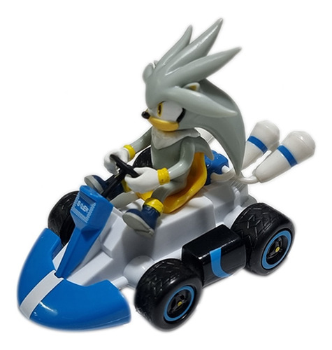 Carro Super Sonic Kart Impulso Muñeco Colección