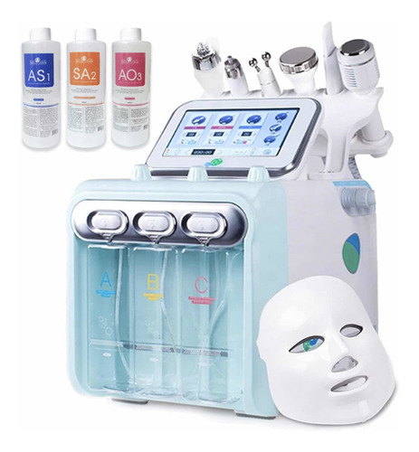 Máquina Hydrafacial 7en 1 +soluciones _+carro Ayudante