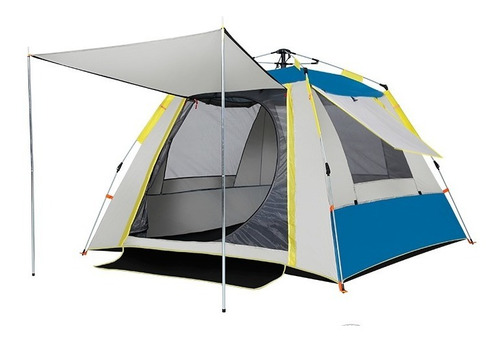 Carpa Automática Con Alero 210x210x140 Profesional 3/4 Per