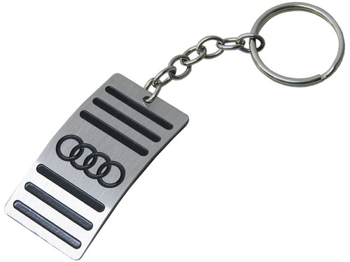 Chaveiro Audi Mini Pedaleira Em Aço Inox