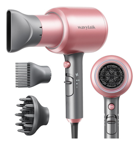 Secador De Cabelo Wavytalk Professional Ionic 1875w Para Cab