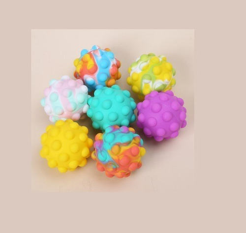 Popit Pelota Pop It Bola Squishy Ball Fidget Toys X1