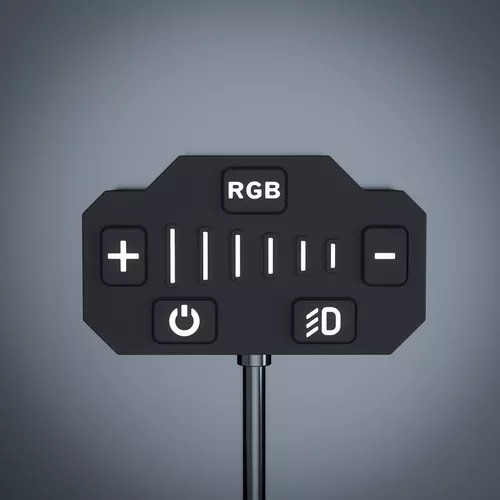 Barra Evolve Aurora Rgb Alta Baja 22 PuLG Tipo Rigid Adapt