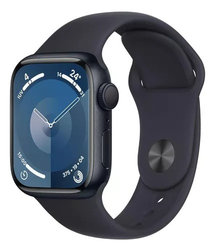 Apple Watch Serie 9 Gps 45mm Midnight Correa Azul