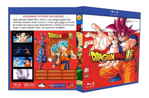 Blu-ray Box Dragon Ball Super - Complete Series + Filmes
