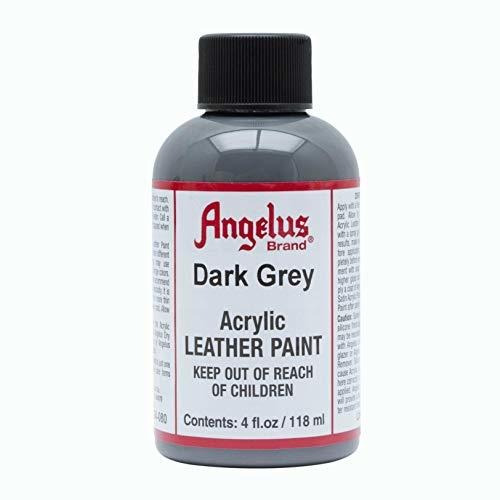 Pintura Para Cuero Angelus 4 Oz Gris Oscuro