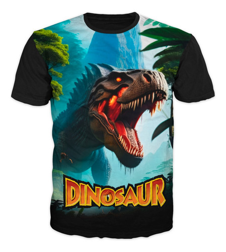 Camiseta Dinosaurios Rex Adultos Y Niños Ref 1